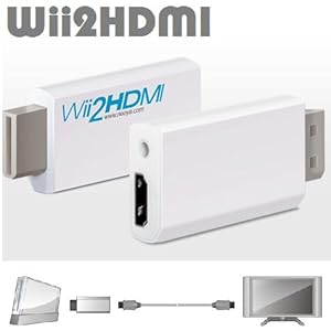 【クリックでお店のこの商品のページへ】Wii2HDMI /WiiでHDMI出力が可能になるアダプター！！