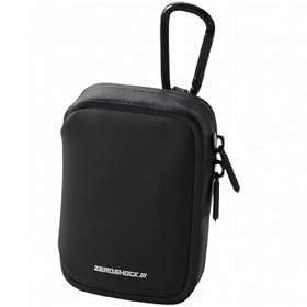 ELECOM �[���V���b�N�f�W�J���P�[�X(�Q�l���e���@:��64�~���s24�~����98mm) �u���b�N ZSB-DG010BK