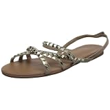 London Rebel Goldy Slingbacks
