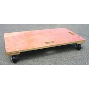 【クリックで詳細表示】【送料無料】 木製平台車 TC-9045 90cmx45cm