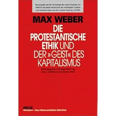 Die protestantische Ethik und der' Geist' des Kapitalismus