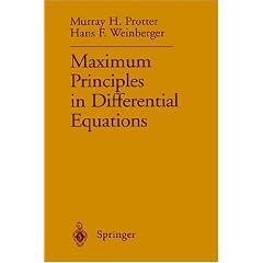 Maximum Principles in Differential Equations