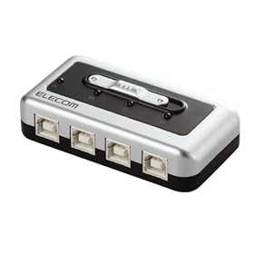 ELECOM USB2.0�Ή��ؑ֊� U2SW-T4