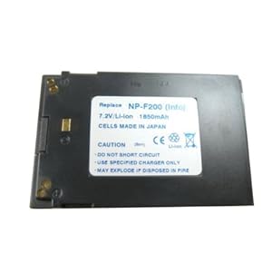 【クリックで詳細表示】DCR-PC10.DCR-PC7.DSC-MD1のNP-F200＋チャージャー