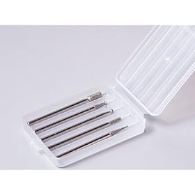 【クリックで詳細表示】クラフトツール 電動リューター用 ビット5本 74043
