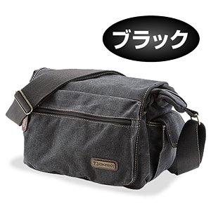 【クリックで詳細表示】一眼レフカメラバッグ Mサイズ ブラック 200-BG014BK