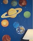 Planets Wall Mural Set