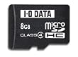 I-O DATA microSDHC�J�[�h8GB (SDHC�A�_�v�^�[�t) SDMCH-F8G/A