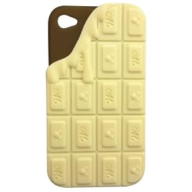 MobiMore �`���R���[�g�V���R���P�[�X iPhone4,iPhone4S �z���C�g�`���R���[�g