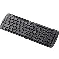 ELECOM iPad/iPhone4/4S/3GS/3G/iPod touch �Ή� �܂肽����Bluetooth�L�[�{�[�h �p���z�� �z���C�g TK-FBP019EWH