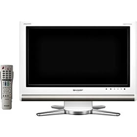 SHARP AQUOS 20V�^ �n��EBS�E110�xCS�f�W�^�� �n�C�r�W�����t���e���r LC-20D10W �z���C�g