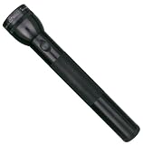  MAGLITE S3D016 Black D Battery Flashlight, 3-D