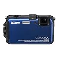 Nikon �f�W�^���J���� COOLPIX (�N�[���s�N�X) AW100 �I�[�V�����u���[ AW100BL