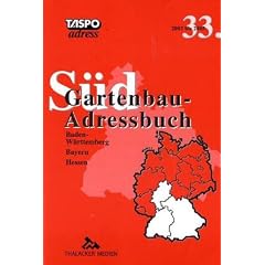 Jahrbuch Gartenbau 2001. 92. Jahrgang. TASPO Gartenbau- Kalender