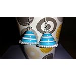 Multi colour Traditional Jhumki Earring