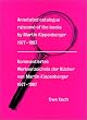 Annotated Catalogue Raisonn of the Books by Martin Kippenberger 1977-1997