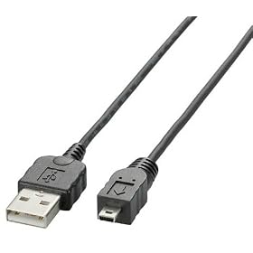 ELECOM �f�W�^���J�����ڑ��pUSB�P�[�u�� USB(A)�I�X-USB(���^mini8pin)�I�X 1.8m USB-SCMF8U