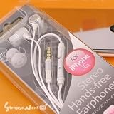 Stereo Hands-free Earphones BI-IP3EAR/SL�u���C�g���l�b�g�ɂ��