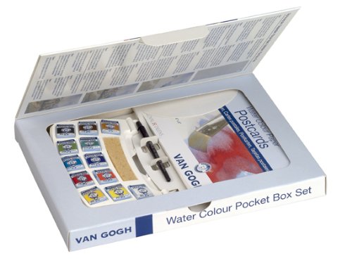  Van Gogh - aquarelle Van Gogh pocket box 24 demi-godets tal20hp8624