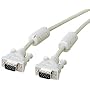 ELECOM �X���������f�B�X�v���C�P�[�u�� D-Sub15pin(mini)�I�X-D-Sub15pin(mini)�I�X 5.0m CAC-5