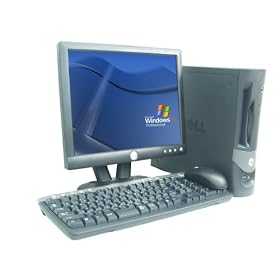 ���Ãp�\�R���ADell optiplex GX280,Pentium4 3.0GHz,1GB������,80GB�n�[�h�f�B�X�N,���t���b�V���p�\�R��,17�C���`�������j�^�[�t��,DVD
