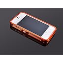 alumania iPhone4S/4用　(オレンジ)アルミフレーム【Breeze LINE】