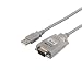 iBUFFALO USB�V���A���P�[�u��(USBtypeA to D-sub9�s��) 1m �V���o�[ BSUSRC06SV