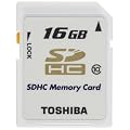 TOSHIBA SDHC�J�[�h 16GB Class10 SD-T16GR6WA2 (�C�O���p�b�P�[�W�i)