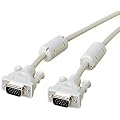 ELECOM �X���������f�B�X�v���C�P�[�u�� D-Sub15pin(mini)�I�X-D-Sub15pin(mini)�I�X 2.0m CAC-2