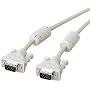 ELECOM �X���������f�B�X�v���C�P�[�u�� D-Sub15pin(mini)�I�X-D-Sub15pin(mini)�I�X 2.0m CAC-2