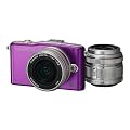 OLYMPUS �}�C�N����� PEN mini E-PM1 �c�C�������Y�L�b�g �p�[�v�� E-PM1 TKIT PUR
