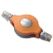 ELECOM ���o�C��LAN�P�[�u��(�I�����W)1.5m LD-MCTU/DR