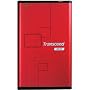 Transcend �|�[�^�u��HDD StoreJet 2.5 SATA �A���~�P�[�X Red TS0GSJ25R-S