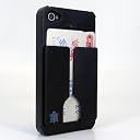iPhone4S/4用ケース「Minimalist for iPhone 4（ブラック）」：SP134