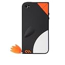 Case-Mate iPhone 4 Waddler Case with Screen Protector, Black ワドラー シリコン ケース (液晶保護シート つき) ブラック CM013472