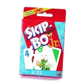 �X�L�b�v�{�[�W���j�A�J�[�h�Q�[�� SKIP-BO JUNIOR CARD GAME