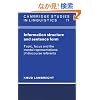 Information Structure and Sentence Form: Topic, Focus, and the Mental Representations of Discourse Referents (Cambridge Studies in Linguistics)