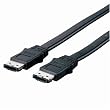 iBUFFALO eSATA�P�[�u�� �����]�� SATA1.0�ESATA2�Ή� 1.0m �u���b�N ESATA10BK