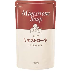 【クリックで詳細表示】キユーピー 業務用 ミネストローネスープ 450g