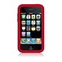 Simplism Silicone Case for iPhone Red [iPhone�p�V���R���P�[�X ���b�h] �X�g���b�v�z�[���t�� TR-SCIP-RD
