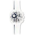 [�X�E�H�b�`]SWATCH �r���v Chrono Plastic �N���m�v���X�`�b�N STREET MAP BLUE �u���[ SUIW408 �����Y [���K�A���i]