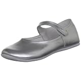 Rachel Riley Kids Metallic Button Special Occasion Shoe