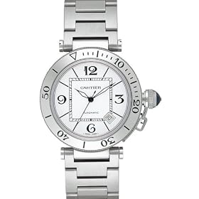 [�J���e�B�G] CARTIER �r���v �p�V���V�[�^�C�}�[ W31080M7 �z���C�g [���s�A���i]