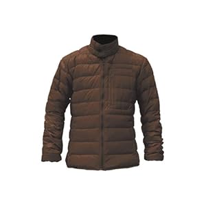 【クリックで詳細表示】[パワーエイジ] マイクロダウン インナージャケット バイク用 収納袋付 / ブラウン / L / PDM-352