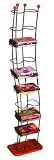  ATLANTIC 1386 Wave Innovative Modern-Style Steel DVD Storage Tower
