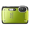 OLYMPUS �f�W�^���J���� TG-620 �O���[�� 5m�h�� 1.5m�ϗ����Ռ� -10���ϒቷ 1200����f ���ʏƎˌ^CMOS ���w5�{�Y�[�� DUAL IS �n�C�r�W�������[�r�[ 3.0�^LCD �L�p28mm 3D�t�H�g�@�\ TG-620 GRN