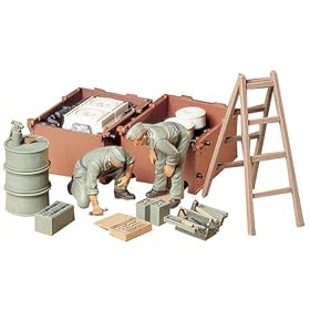 1/35 �~���^���[�~�j�`���A�V���[�Y �h�C�c��ԕ� �G���W�������Z�b�g