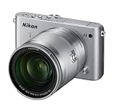 Nikon �f�W�^�����J���� Nikon 1 (�j�R������) J3 ���^10�{�Y�[���L�b�g �V���o�[ N1J310ZKSL
