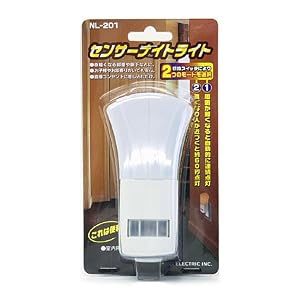 【クリックで詳細表示】センサーナイトライトNL-201