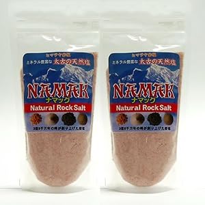【クリックで詳細表示】ヒマラヤ岩塩パウダー【食用】 ピンク岩塩パウダー500g (250g×2)